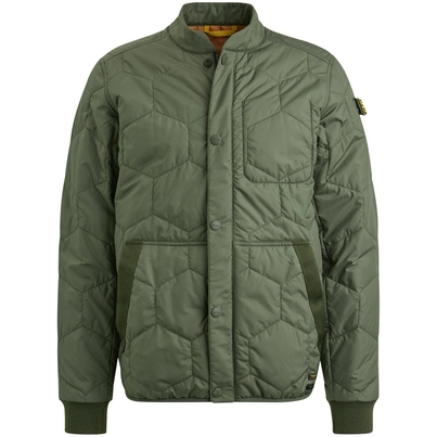 PME-Legend - Heren jas - Donkergroen - Short jacket FLYGLICER Lire Rib