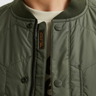 PME-Legend - Heren jas - Donkergroen - Short jacket FLYGLICER Lire Rib