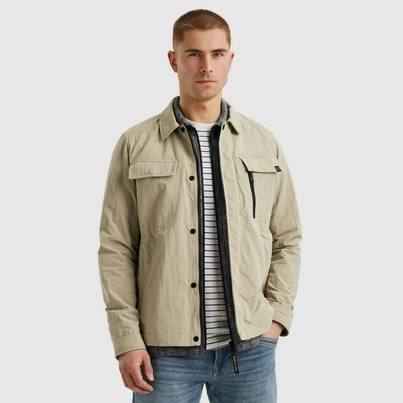 PME-Legend - Herenjas - Beige - Pja2502111 - Short jacket AEROVANN High dense c