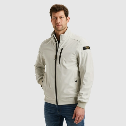 PME-Legend - Herenjas - Ecru - Pja2502103 - Flight jacket SKYGLIDER 3L Softshe