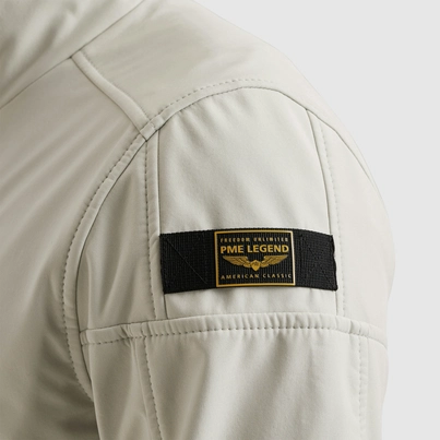 PME-Legend - Herenjas - Ecru - Pja2502103 - Flight jacket SKYGLIDER 3L Softshe
