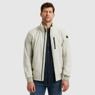 PME-Legend - Herenjas - Ecru - Pja2502103 - Flight jacket SKYGLIDER 3L Softshe