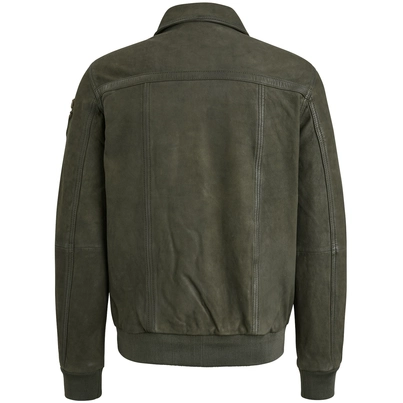 PME-Legend - Leren jassen - Donkergroen - Flight jacket SUMMER HUDSON Sheep