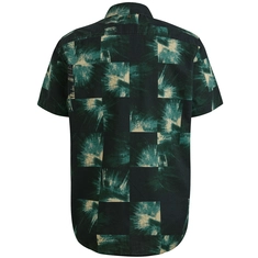 PME-Legend - Overhemd korte mouw - Blauw - Psis2503232 - Short Sleeve Shirt Print on Ctn Sl