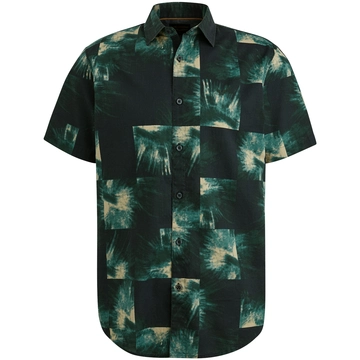 PME-Legend - Overhemd korte mouw - Blauw - Psis2503232 - Short Sleeve Shirt Print on Ctn Sl