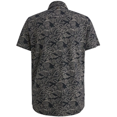 PME-Legend - Overhemd korte mouw - Blauw - Psis2503238 - Short Sleeve Shirt Print on Jersey