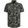 PME-Legend - Overhemd korte mouw - Blauw - Short Sleeve Shirt Print on Jersey - Psis2505228