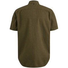 PME-Legend - Overhemd korte mouw - Donkergroen - Psis2503242 - Short Sleeve Shirt Slub Cotton