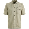 PME-Legend - Overhemd korte mouw - Donkergroen - Short Sleeve Shirt Ctn linen - Psis2505230