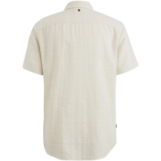 PME-Legend - Overhemd korte mouw - Ecru - Psis2503246 - Short Sleeve Shirt Tone in tone Gr