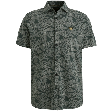 PME-Legend - Overhemd korte mouw - Groen - Psis2503238 - Short Sleeve Shirt Print on Jersey