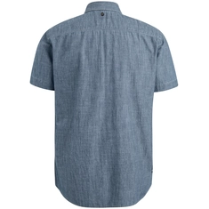 PME-Legend - Overhemd korte mouw - Indigo - Psis2503237 - Short Sleeve Shirt Indigo Chambray