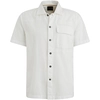 PME-Legend - Overhemd korte mouw - Wit - Short Sleeve Shirt Ctn linen - Psis2505230