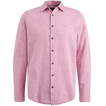 PME-Legend - Overhemd lange mouw - Roze - Psi2503224 - Long Sleeve Shirt Cotton Linen 2 t