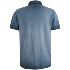 PME-Legend - Polo - Blauw - Ppss2503855 - Short sleeve polo cold dye pique