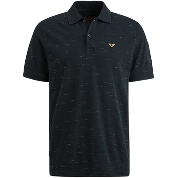 PME-Legend - Polo - Blauw - Ppss2503856 - Short sleeve polo jacquard pique