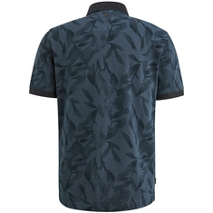 PME-Legend - Polo - Blauw - Ppss2504851 - Short sleeve polo two tone pique p