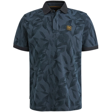 PME-Legend - Polo - Blauw - Ppss2504851 - Short sleeve polo two tone pique p