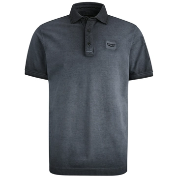PME-Legend - Polo - Blauw - Ppss2504857 - Short sleeve polo cold dye pique