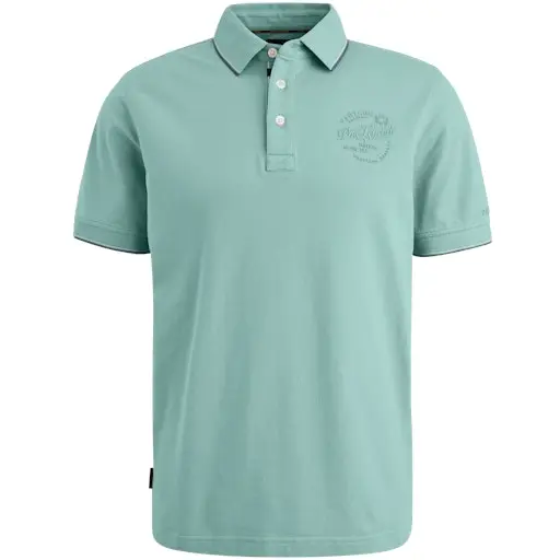 PME-Legend - Polo - Blauw - Ppss2504867 - Short sleeve polo stretch pique pa