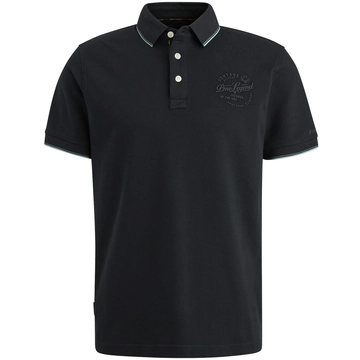 PME-Legend - Polo - Blauw - Ppss2504867 - Short sleeve polo stretch pique pa