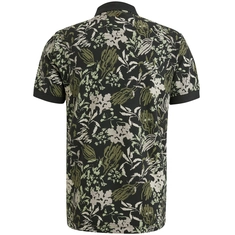 PME-Legend - Polo - Blauw - Ppss2504879 - Short sleeve polo printed fine piq