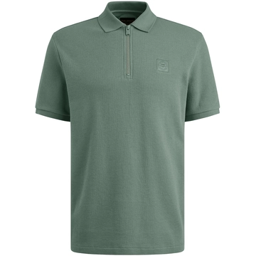 PME-Legend - Polo - Blauw - Ppss2505863 - Short sleeve polo flatback waffle