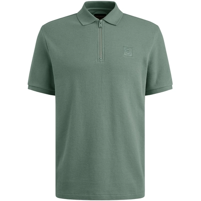 PME-Legend - Polo - Blauw - Ppss2505863 - Short sleeve polo flatback waffle