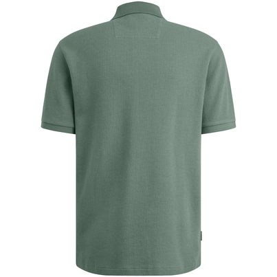 PME-Legend - Polo - Blauw - Ppss2505863 - Short sleeve polo flatback waffle