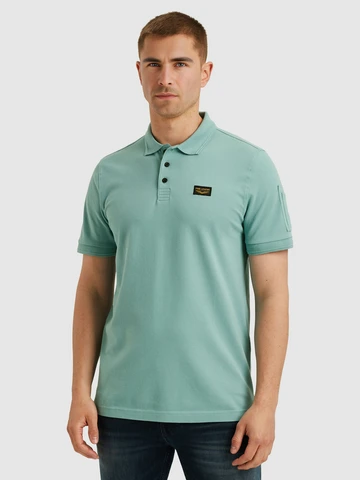 PME-Legend - Polo - Blauw - Ppss2505899 - Short sleeve polo trackway polo