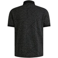 PME-Legend - Polo - Blauw - Short sleeve polo fine pique aop - Ppss2505859