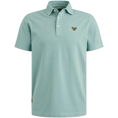 PME-Legend - Polo - Blauw - Short sleeve polo pique garment dy - Ppss2505850