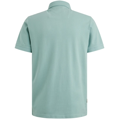 PME-Legend - Polo - Blauw - Short sleeve polo pique garment dy - Ppss2505850