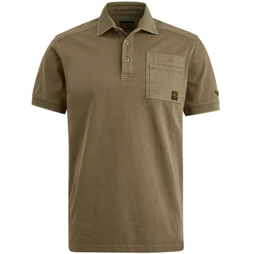 PME-Legend - Polo - Donkergroen - Ppss2503861 - Short sleeve polo cargo garment dy