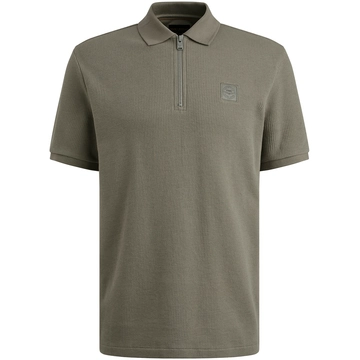 PME-Legend - Polo - Donkergroen - Ppss2505863 - Short sleeve polo flatback waffle