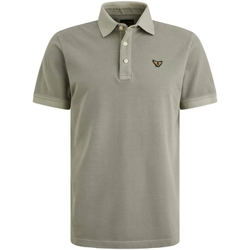 PME-Legend - Polo - Donkergroen - Short sleeve polo pique garment dy - Ppss2505850