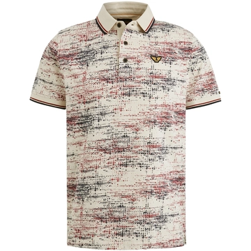 PME-Legend - Polo - Ecru - Ppss2503894 - Short sleeve polo single jersey ao