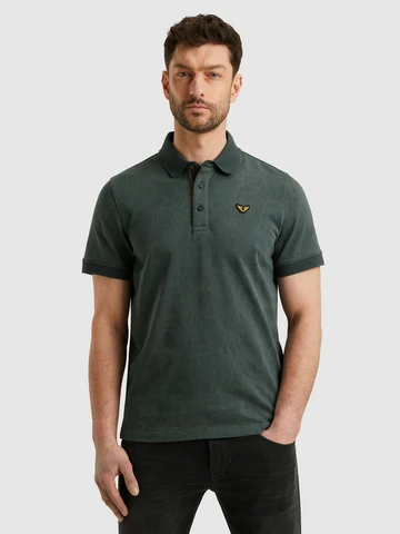 PME-Legend - Polo - Grijs - Ppss2505860 - Short sleeve polo fine pique aop