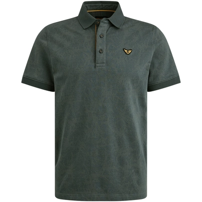 PME-Legend - Polo - Grijs - Ppss2505860 - Short sleeve polo fine pique aop