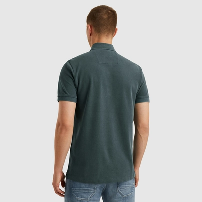 PME-Legend - Polo - Grijs - Short sleeve polo pique garment dy - Ppss2505850