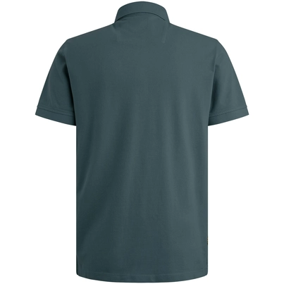 PME-Legend - Polo - Grijs - Short sleeve polo pique garment dy - Ppss2505850