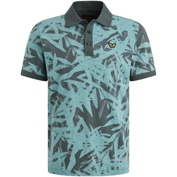PME-Legend - Polo - Grijs - Short sleeve polo slub jersey prin - Ppss2505871