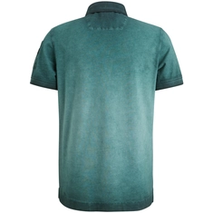 PME-Legend - Polo - Groen - Ppss2503855 - Short sleeve polo cold dye pique