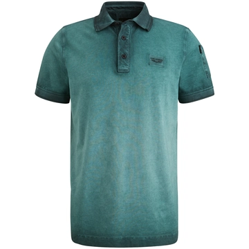 PME-Legend - Polo - Groen - Ppss2503855 - Short sleeve polo cold dye pique