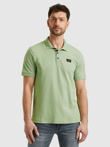 PME-Legend - Polo - Lichtgroen - Ppss2504899 - Short sleeve polo trackway polo
