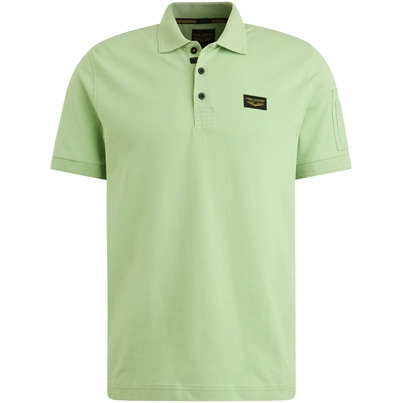 PME-Legend - Polo - Lichtgroen - Ppss2504899 - Short sleeve polo trackway polo