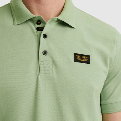 PME-Legend - Polo - Lichtgroen - Ppss2504899 - Short sleeve polo trackway polo