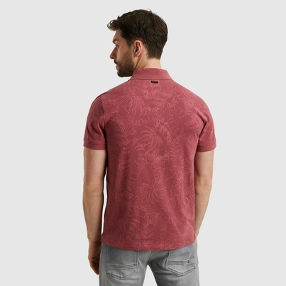 PME-Legend - Polo - Oudroze - Ppss2503859 - Short sleeve polo Single jersey ao