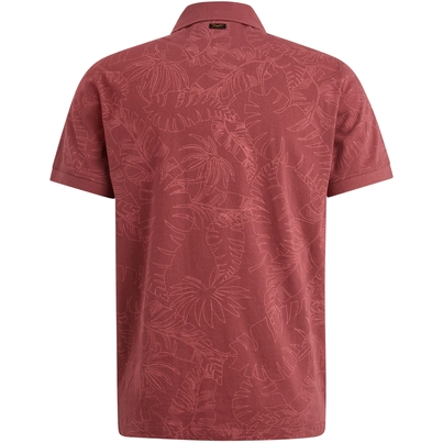 PME-Legend - Polo - Oudroze - Ppss2503859 - Short sleeve polo Single jersey ao