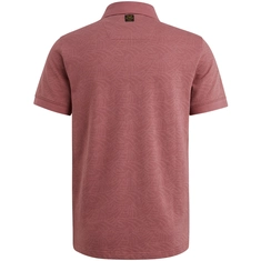 PME-Legend - Polo - Oudroze - Ppss2503883 - Short sleeve polo Jacquard jersey